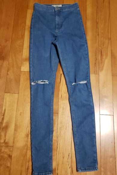 TopShop Moto "Joni" High waisted Tall Jean's 28" - Picture 2 of 7